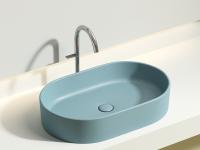 Раковина накладная Ceramicanova Element 60.8 см, цвет: зеленый CN6048MLG