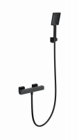 Термостатический смеситель для душа Wonzon & Woghand, цвет: Черный матовый WW-B2062-A-MB