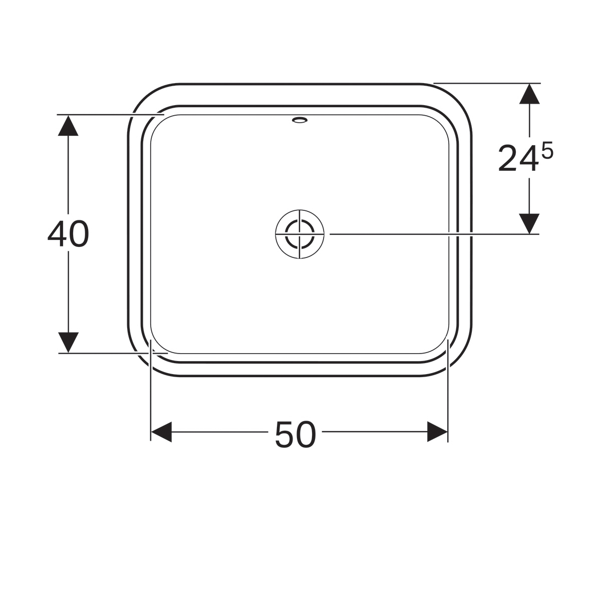 Раковина Geberit Variform 500.764.01.2