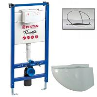 Унитаз с инсталяцией Pestan Fluenta SET40006661PC