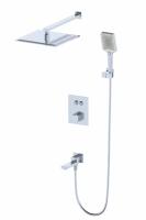 Душевая стойка с термостатом Wonzon & Woghand цвет: Хром WW-88929003-CR