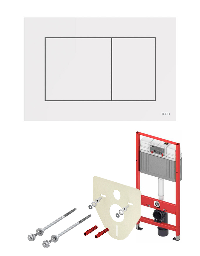 Tece base. 9400413 TECEBASE 2.0 модуль в комплекте с панелью смыва TECENOW белая. Рамная инсталляция TECE TECEBASE 2.0 С панелью смыва TECENOW. Комплект инсталляция TECEBASE + панель смыва TECENOW белая 9400413. TECE комплект с панелью смыва TECENOW (хром)9400412.
