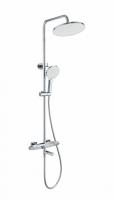 Душевая стойка с термостатом Wonzon & Woghand Neo цвет: Хром WW-B3046-A1-CR
