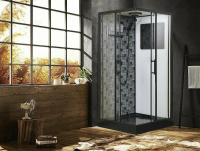 Душевая кабина Esbano Elegancia 90x90 см ESKBB90CKR