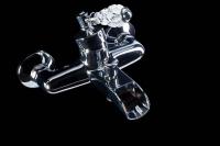 Смеситель для ванны Boheme Vogue Crystal Luxury Options 223-CRST
