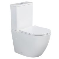 Унитаз напольный безободковый Splendy Light 63 см LI10163FYWMW
