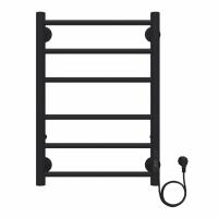 Электрический полотенцесушитель Azario Parma 40x60 см цвет: черный AZ10846B