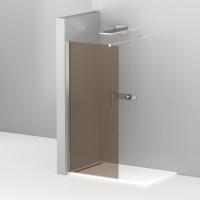 Душевая стенка Cezares Liberta 100 см LIBERTA-L-1-100-120-BR-Cr
