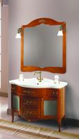 Тумба под раковину Bagno Piu Palladio 105 см, цвет: глянцевый лак PL-01-110-11