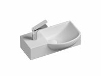 Раковина подвесная Ceramicanova Element 40 см, цвет: белый CN6039R