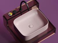 Раковина накладная Ceramicanova Element 50.5 см, цвет: розовый CN6052MP