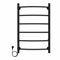 Электрический полотенцесушитель Azario Verona 50x80 см цвет: черный AZ04758B