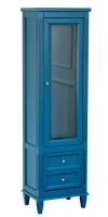 Пенал напольный Migliore Kantri 58 см, цвет: blue patinato 26725