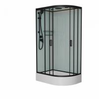 Душевая кабина Frank F412/1L Black 120x80 см 143009