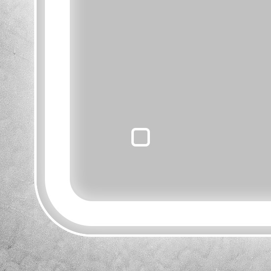 Фото зеркало с подсветкой belbagno marino 60 см spc-mar-600-600-led-tch