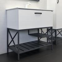 Тумба с раковиной Comforty Бредфорд 91 см 00-00009955