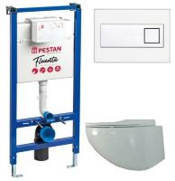 Унитаз с инсталяцией Pestan Fluenta SET40006661DW