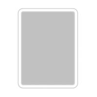 Зеркало с подсветкой BelBagno Marino 60 см SPC-MAR-600-800-LED-BTN