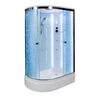 Душевая кабина DTO 120x80 см EM2712RLED+GM с гидромассажем