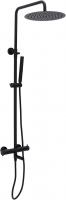 Душевая стойка с термостатом Allen Brau Priority 5.31T10-31 черный матовый