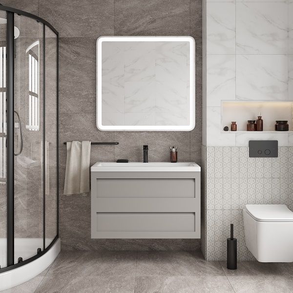 Фото тумба под раковину art&max platino 90 см am-platino-900-2c-so-gcm