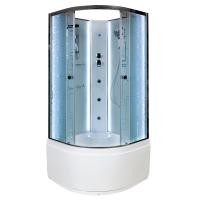 Душевая кабина AvaCan EM5011NLED+GM 110x110 см с гидромассажем