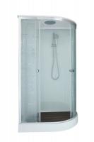 Душевая кабина DTO 120x80 см EM1512LGM+EL с гидромассажем и электрикой