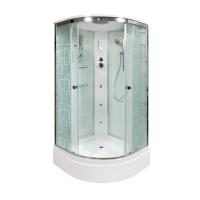 Душевая кабина DTO 100x100 см EM2710GM+EL с гидромассажем и электрикой
