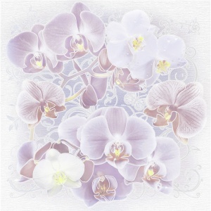 Декор AltaCera Luster Orchids S/2 Комплект (2 шт.) 49,8x50 см
