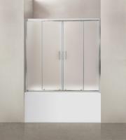 Шторка на ванну BelBagno UNO-VF-2-150/145-P-Cr 150 см
