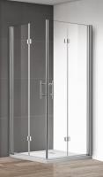 Душевое ограждение Cezares ECO-O-ASH-2-80/100-C-Cr 80x100 см