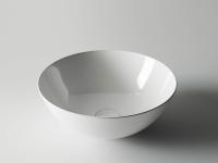 Раковина накладная Ceramicanova Element 35.8 см, цвет: белый CN6002
