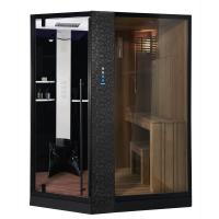 Душевая кабина Orans SR-89103RS Black 180x130 см