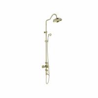 Душевая стойка Акватек Классик AQ2543PG, цвет: золото