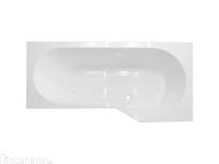 Ванна из искусственного камня Эстет Верона Silk R 160x80 см ФР-00016996