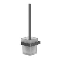 Ершик подвесной Whitecross Cubo CU2470GM, цвет: оружейная сталь