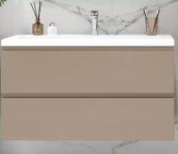 Тумба под раковину Art&Max Bianchi 100 см AM-Bianchi-1000-2C-SO-CM