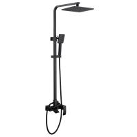 Душевая стойка Abber Wasserfall AF8616BL