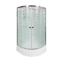 Душевая кабина DTO 100x100 см EM2710NGM с гидромассажем