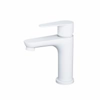Смеситель для раковины Wonzon & Woghand, цвет: Белый матовый WW-A40202-MW