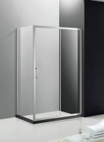 Душевое ограждение Cezares Molveno MOLVENO-AH-11-130/100-C-Cr-IV 130 см