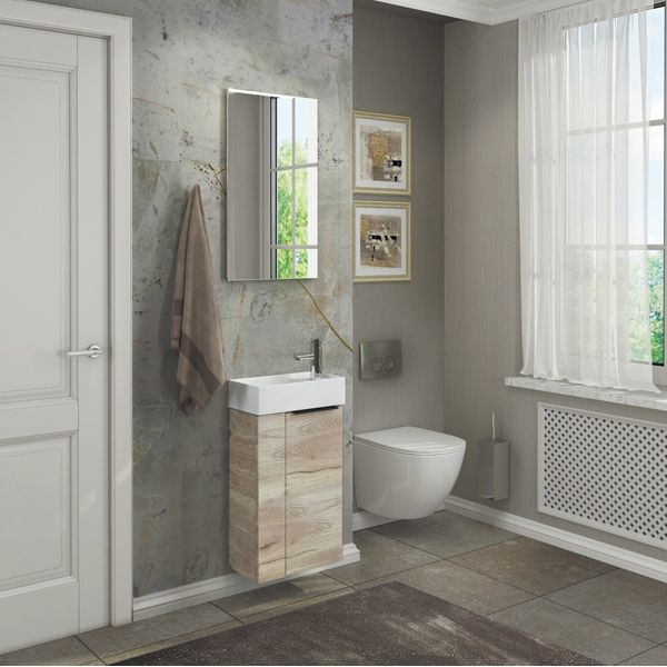 Фото тумба с раковиной comforty асти 40 см 00-00000831