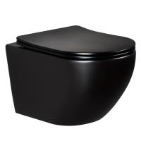 Унитаз подвесной безободковый Splendy Light 53 см LI10152VTYBM