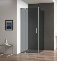 Душевое ограждение Cezares SLIDER-AH-1-80-70/80-GRIGIO-Cr 80x70 см