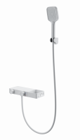 Термостатический смеситель для ванны Wonzon & Woghand, цвет: Белый матовый WW-B2551-A-MW