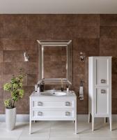 Тумба под раковину Bagno Piu Vintage 95 см, цвет: матовый лак VN-1-96