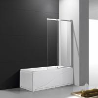 Шторка на ванну Cezares SLIDER-VF-11-80/150-C-Cr 80 см