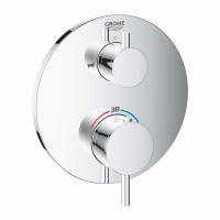Встраиваемый термостатический смеситель для ванны Grohe Atrio New 24138003, цвет: хром