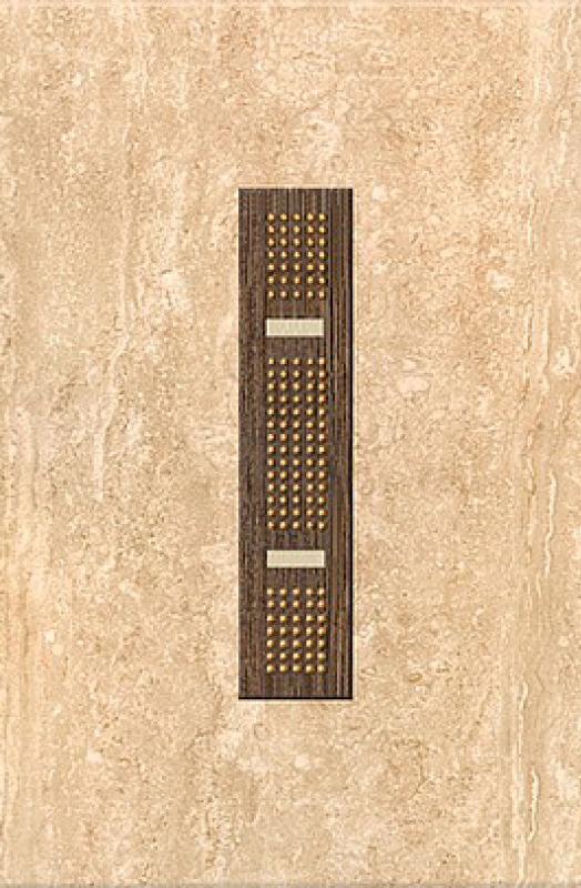 Декор Azori Травертино Прагматика 40,5x27,8 см