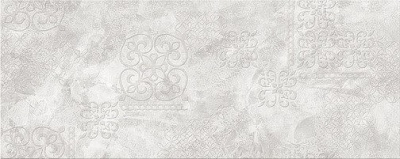 Плитка настенная Azori Alba Grey Ornato 50,5x20,1 см